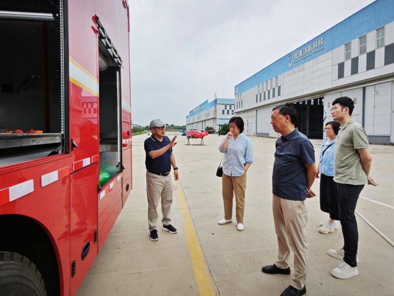 中國消防協(xié)會專家組調研獵鷹消防團體標準實施成效